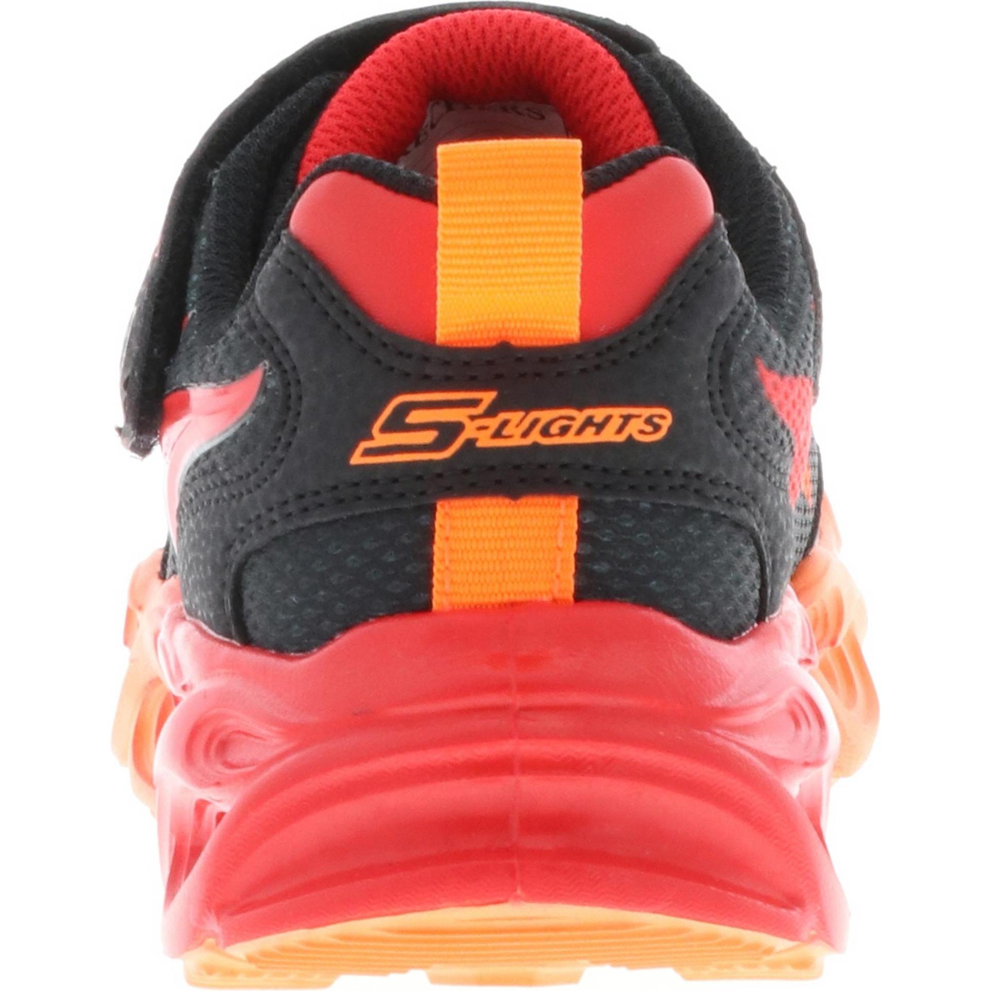 Thumbnail - Skechers, Jungen, Sneaker, 400103L/BKRD S Lights-Thermo-Flash-Heat-Flux Kinder Jungen Sneaker Turnschuhe Halbschuhe sc, ...