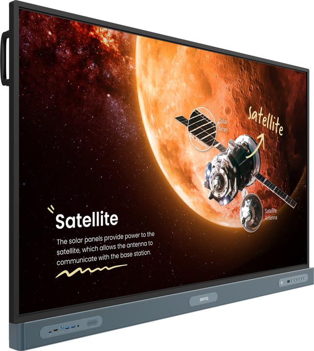 Produktbild BenQ RP6504, 165,1 cm (65"), 1428,5 x 803,5 mm, 450 cd/m², 3840 x 2160 Pixel, 4K Ultra HD, IPS (3840 x 2160 Pixel, 65")