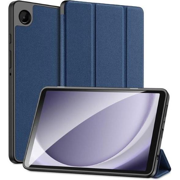 Thumbnail - Dux Ducis Domo Series Leder Bookcover Hülle (Galaxy Tab A9), Tablet Hülle, Blau