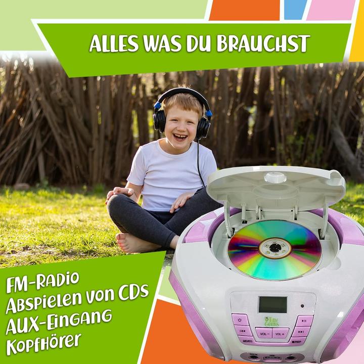 Produktbild TinyGeeks Tunes CD-Player für Kinder