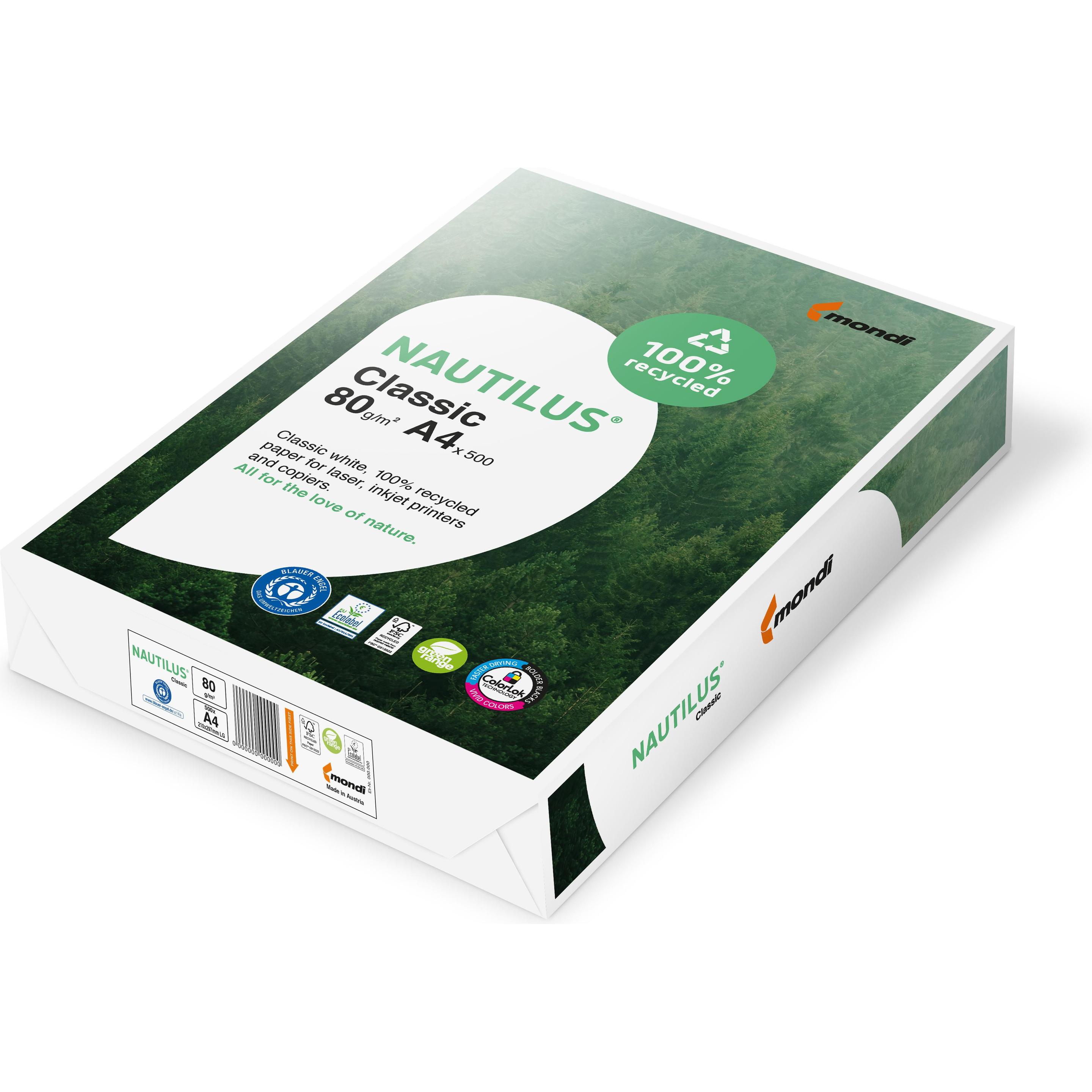 Nautilus, Kopierpapier, Classic (80 g/m², 500 x, A4)