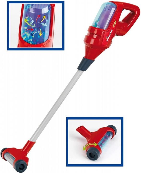 Produktbild Theo Klein Vileda Besenwagen mit Upright Staubsauger