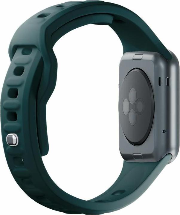 Produktbild 3MK Silicone Watch Strap zielony/ evergreen dla Apple Watch 38/40/41mm (Edelstahl, Silicone)