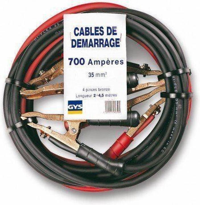 GYS Starthilfekabel, 700 A, 35 mm², 4,5 m (700 A)