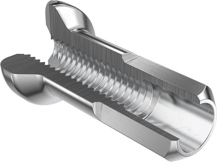 Image du produit DT Swiss Standard nipple Alu 1.8/12mm, argent, 100 pcs.