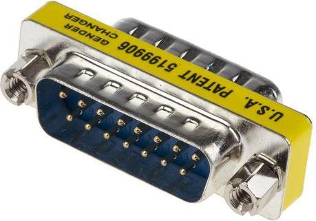 Produktbild RS PRO M-M Gender changer 15-polig
