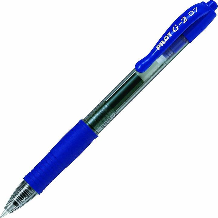 Actual product image Pilot G2 (Transparent, Blue, 1 x)