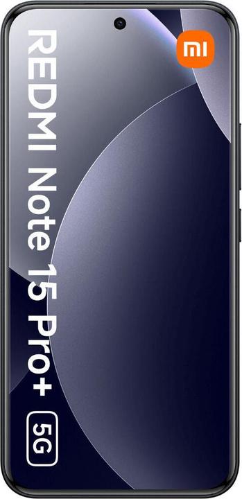 Actual product image Xiaomi Redmi Note 15 Pro+ 5G (256 GB, Black, 6.83", Dual SIM, 5G)