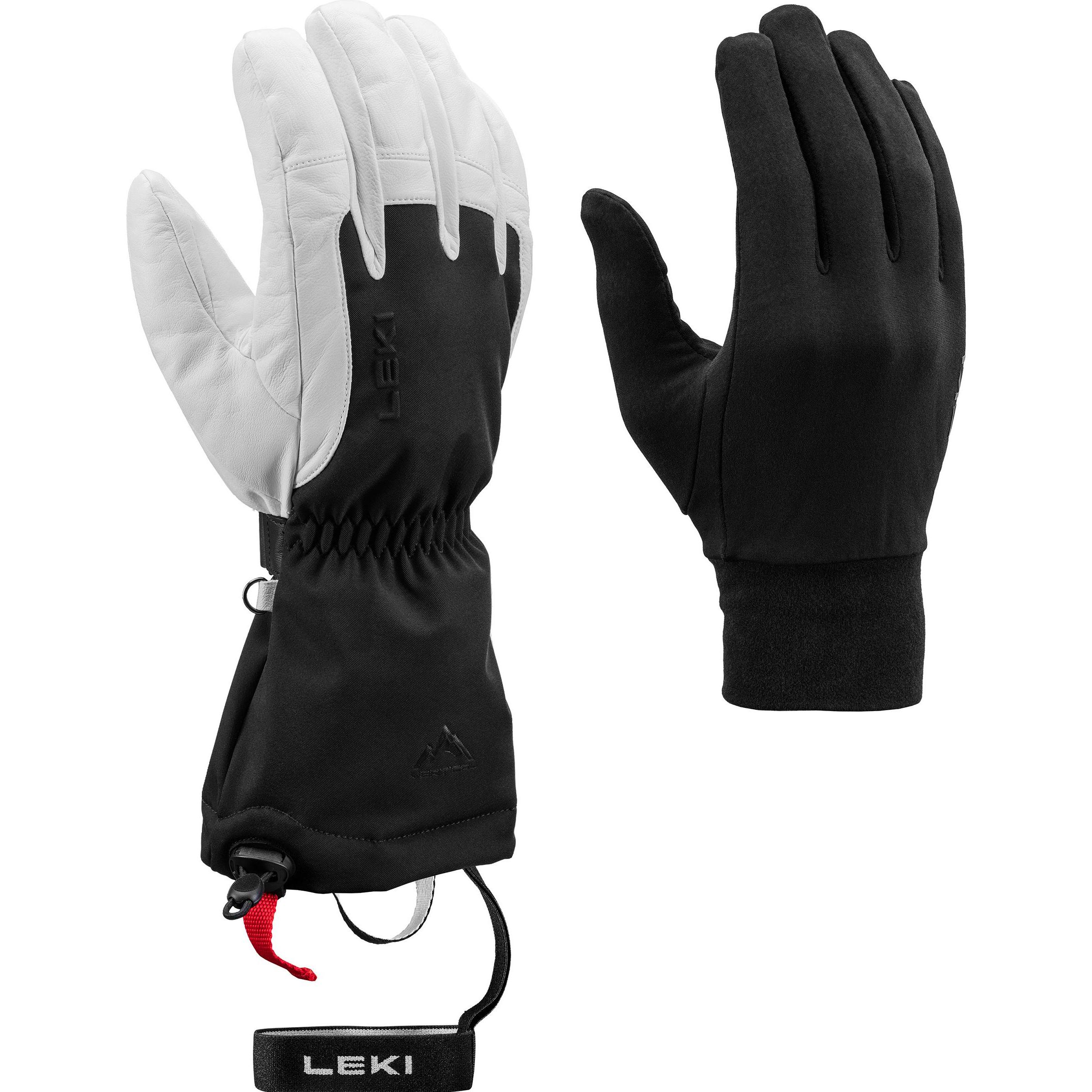 Leki, Herren, Handschuhe, Guide X-Treme, Schwarz, (M)