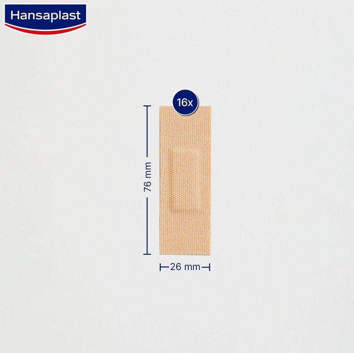 Actual product image Hansaplast Extra Robust (16 x)