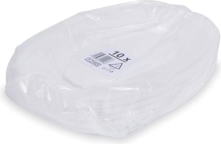 Actual product image Wimex.eu Party plate (XPS) oval white 35 x 24.7 cm - 10 pieces (10 x)