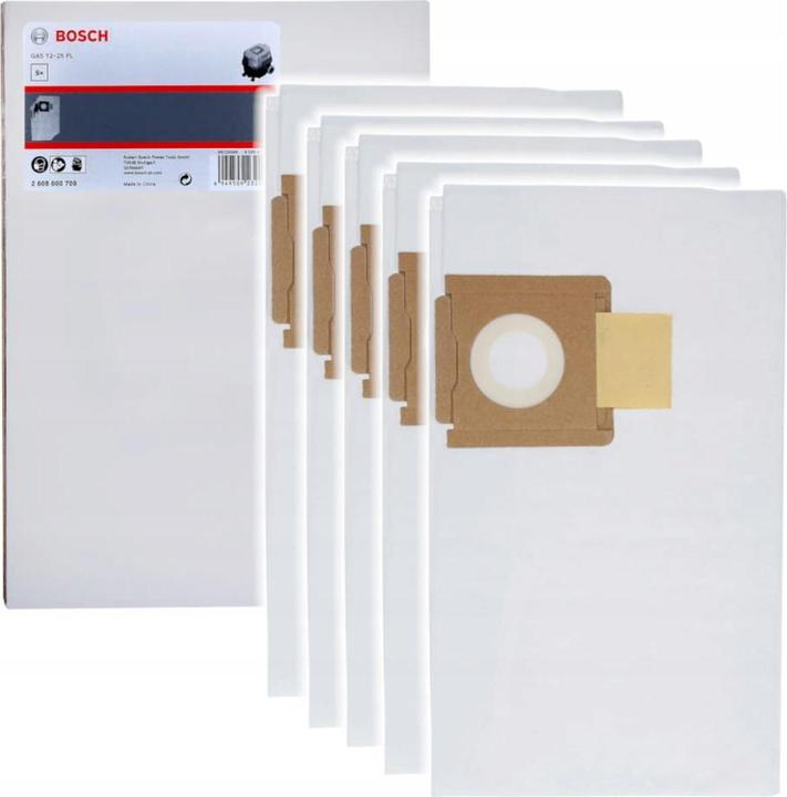 Produktbild Bosch Professional Zubehör Vliesbeutel für GAS 12-25 PL