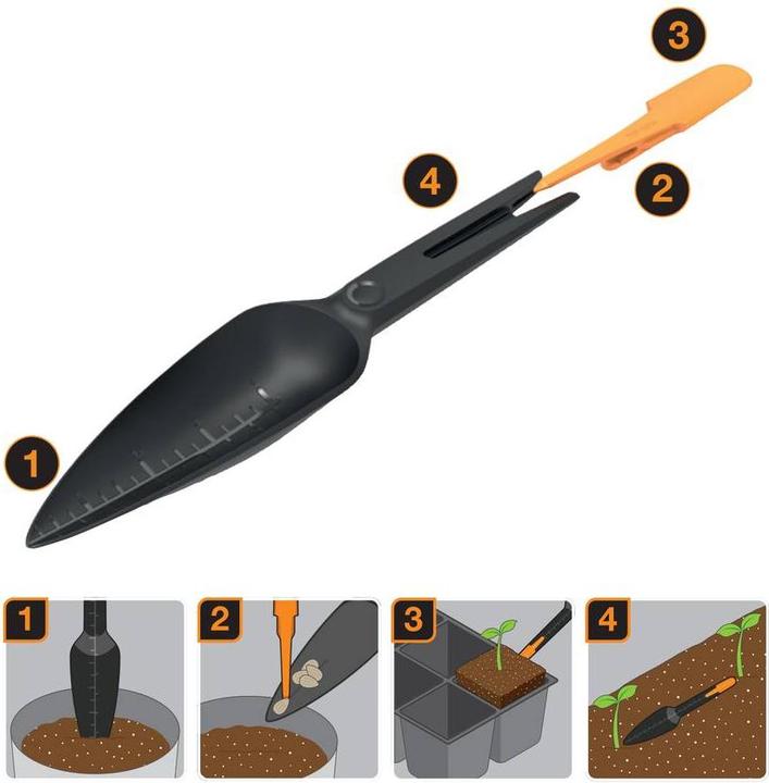 Actual product image Fiskars Solid Seed Plant Trowel