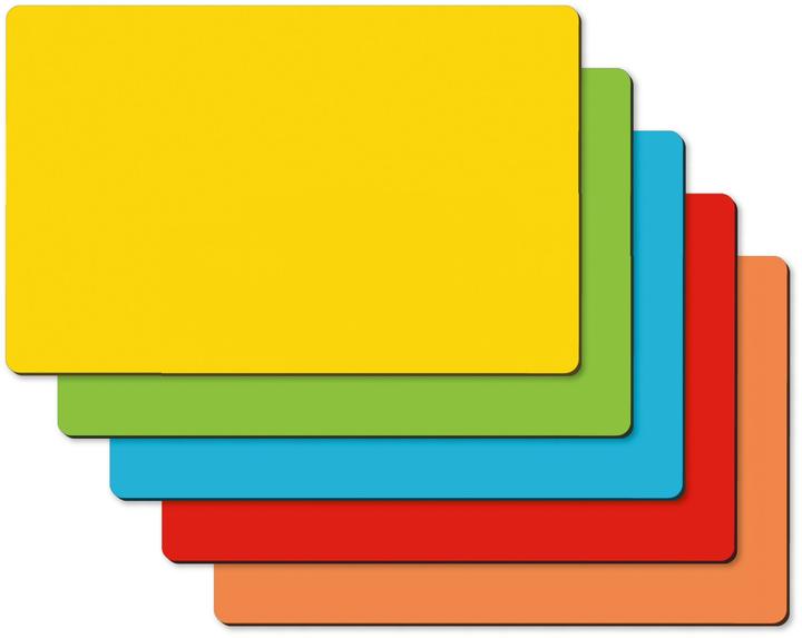 Sigel Moderationskarten Magnetic Notes farbsortiert 10,0 x 15,0 cm, 25 St.