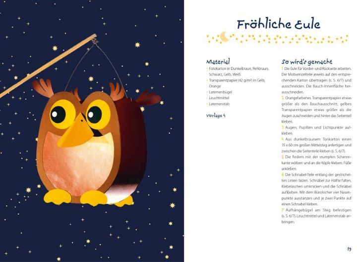 Actual product image Wir basteln Laternen (German, Andrea Kussner-Neubert, Anita Scheiner, Caroline Hofman, Elke Fox, 2022)