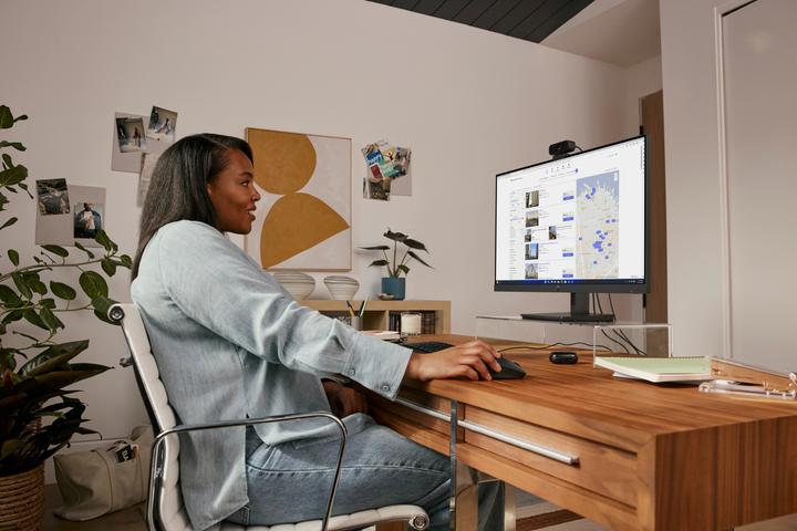 Actual product image HP S3 Pro 327pf FHD MNTR (1920 x 1080 pixels, 27")