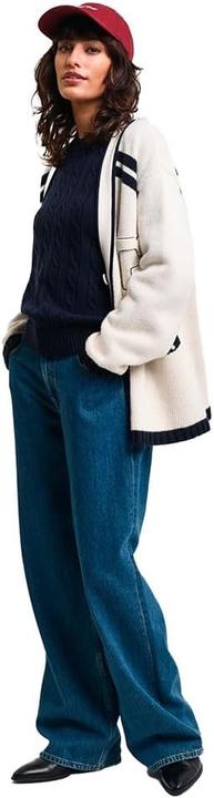 Image du produit GANT Pull col cheminée en laine vierge avec logo (M)