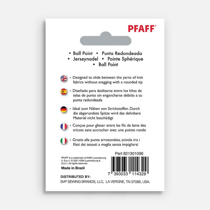 Energie-Label Pfaff PF BALL POINT NADEL 80/12 5PK