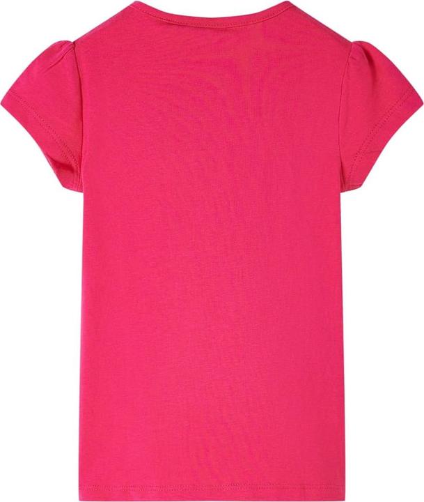 Immagine prodotto vidaXL T-shirt per bambini rosa brillante 92,Materiale: 95% cotone. 5 (92)