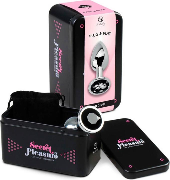 Actual product image Secret play Secretplay Anal Plug Black M