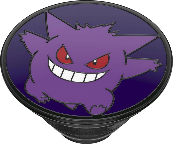 Image du produit PopSockets PopGrip Premium Enamel Glow In the Dark Gengar (émail brillant)