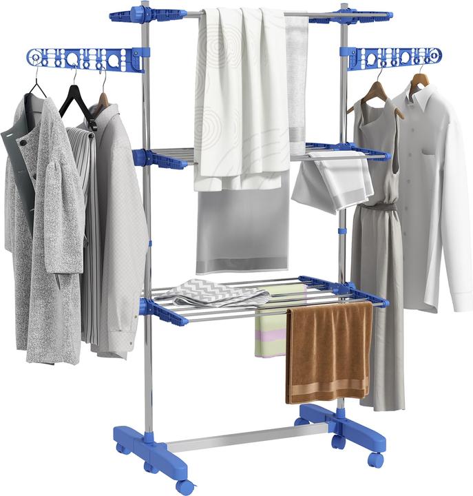 Actual product image Homcom Wäscheständer mit Kleiderhaken