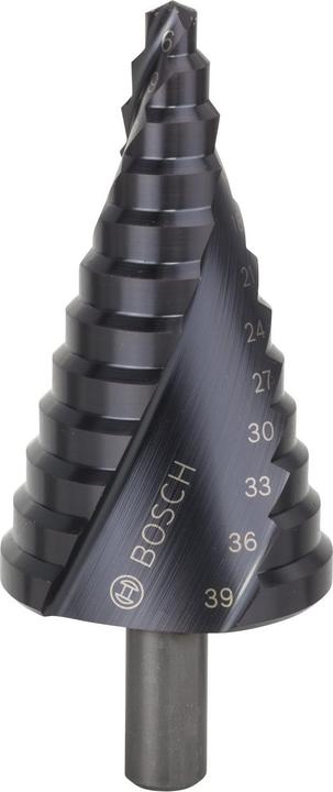 Produktbild Bosch Professional Zubehör Stufenbohrer HSS-AlTiN, 6 - 39 mm, 10 mm, 93,5, 12 Stufen (10 mm)