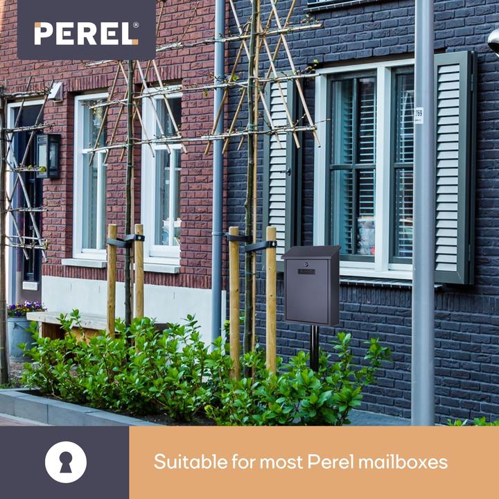 Produktbild Velleman Briefkastenständer - Schwarz