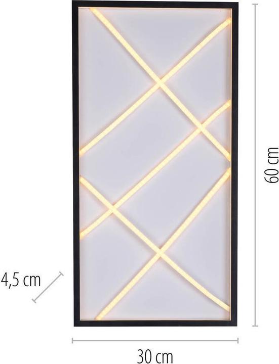 Produktbild Just Light LED Deckenlampe MIKADO dimmbar über Wandschalter, warmweiss 3000k (5200 lm)