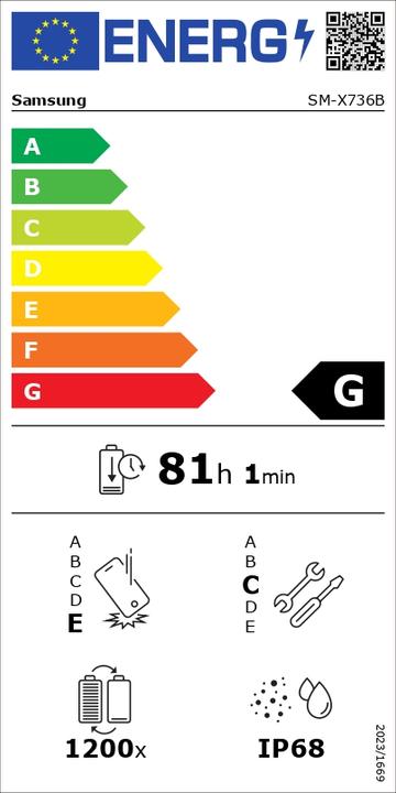 Image du produit Samsung Galaxy Tab S11 (5G, 11", 512 Go, Gris)