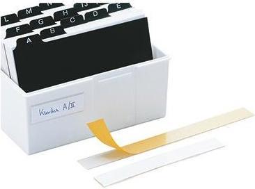 Actual product image Durable Labefix® sign frame Dimensions: 20 x 1.5 cm (w x h) Inscription label available: Yes