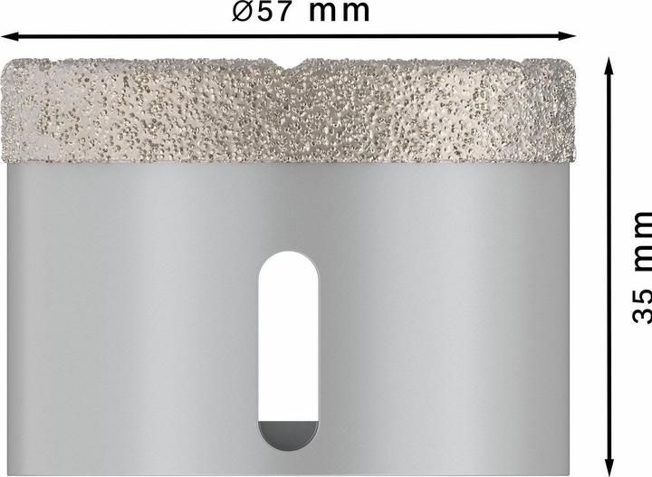 Produktbild Bosch Professional Zubehör PRO Core Cutter dry X-Lock, 57 x 35 mm (57 Millimeter)