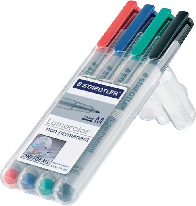 Produktbild Staedtler Lumocolor 311 (Mehrfarbig, 0.40 mm, 4 x)