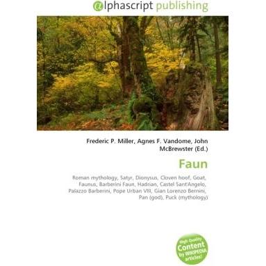 Thumbnail - Faun, Fachbücher von Agnes F. Vandome, Frederic P. Miller, John McBrewster