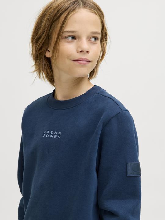 Produktbild Jack & Jones Junior Pullover POINT SWEAT BADGE Sweatshirt (164)