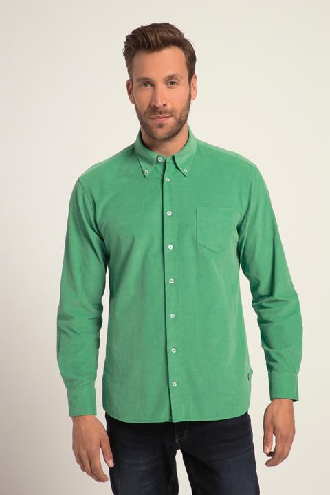 Produktbild JP1880 Cordhemd, Langarm, Buttondown Kragen, Modern Fit (5XL)