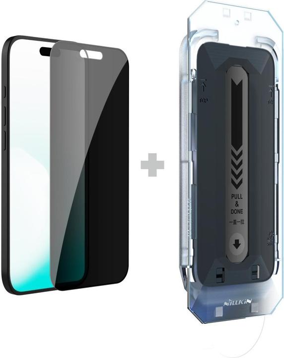 Nillkin Privacy Iphone 17 Air Schwarz (1 pcs., Apple iPhone 17, Apple iPhone Air)