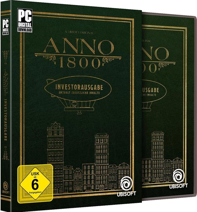 Immagine prodotto Ubisoft Anno 1800 - Edizione per gli investitori (PC, DE)