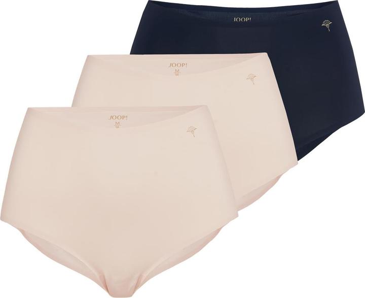 Beige, blu scuro