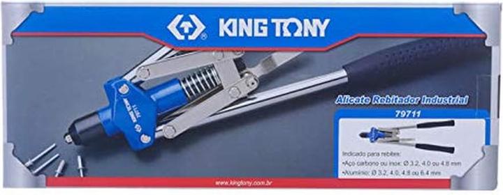 Produktbild King Tony Nitownica Ręczna Do Nitów Stalowych I Aluminiowych 3.2 - 6.4mm (460 mm)