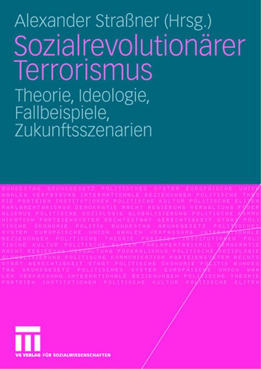 Produktbild Sozialrevolutionärer Terrorismus (Deutsch, 2008)