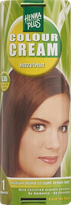 Hennaplus Colour Cream (6.35 Haselnuss)