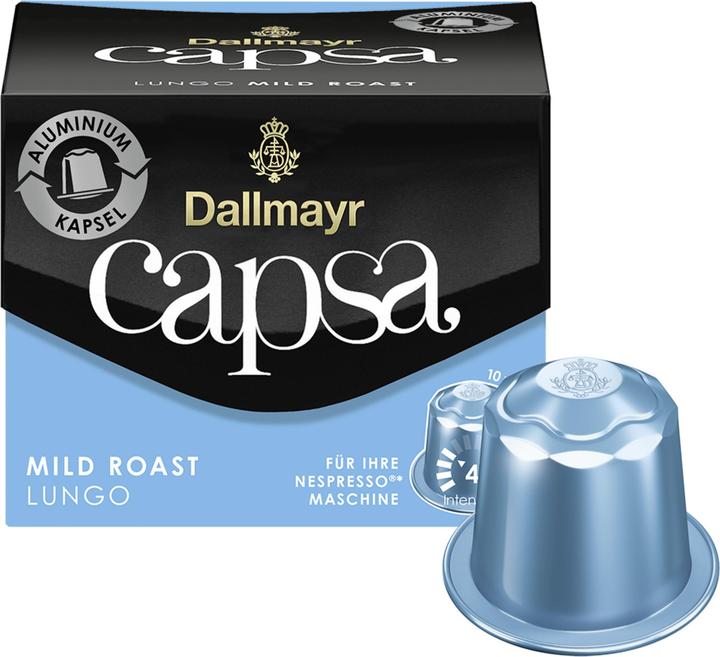 Dallmayr Capsa Lungo Mild Roast coffee capsules 10 portions (10 x Port.)
