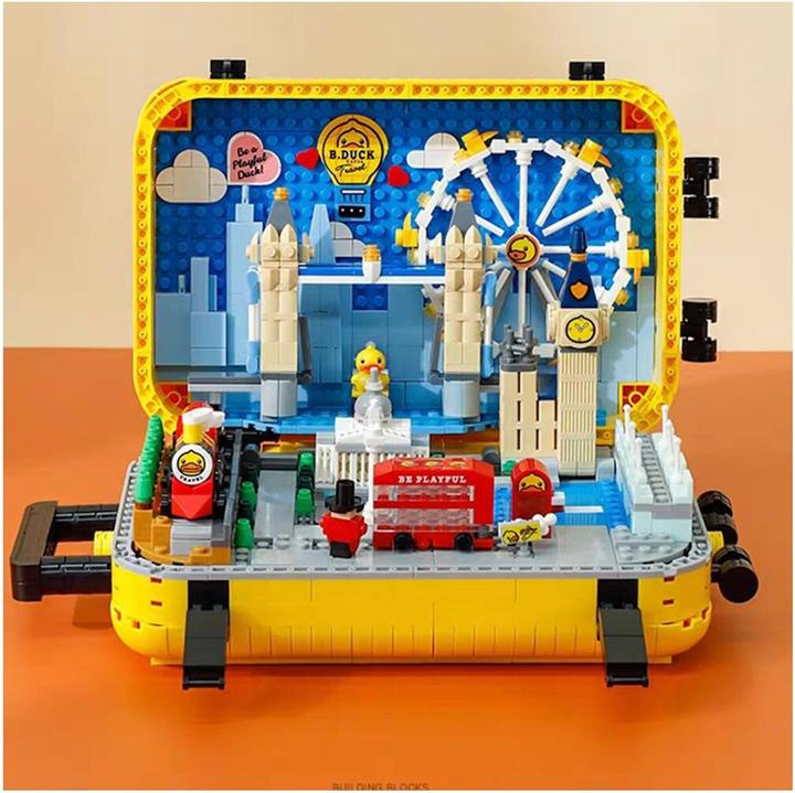 Actual product image Balody 21061 - Travel Case with Interior (1499 pieces)