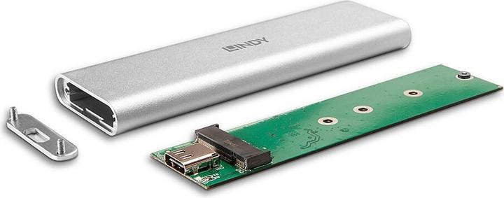 Actual product image Lindy USB 3.2 Gen.2 SSD Enclosure (M.2)