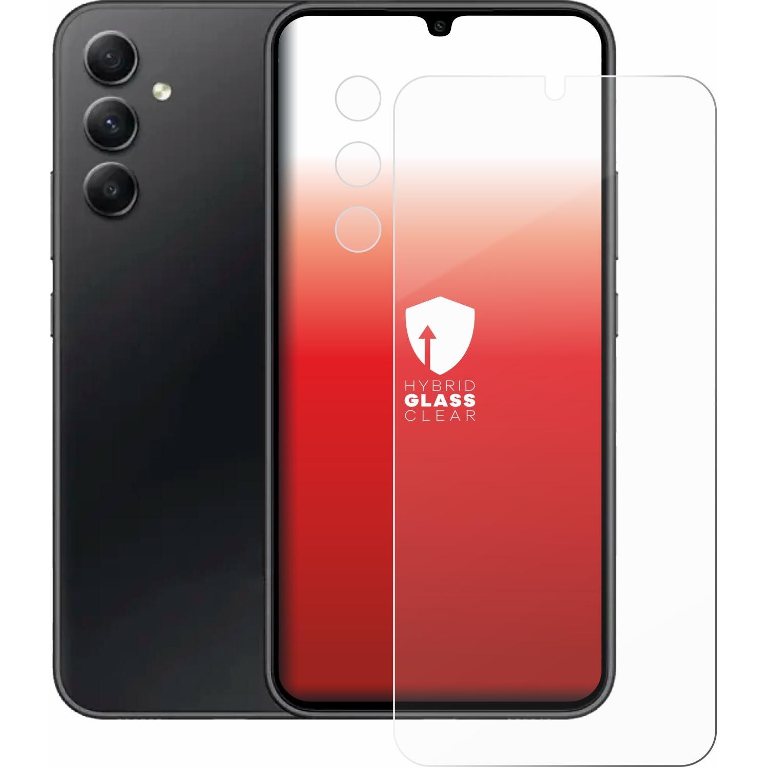 Thumbnail - upscreen Scratch Shield Panzerglasfolie (1 Stück, Samsung Galaxy A34 5G), Smartphone Schutzfolie, Transparent