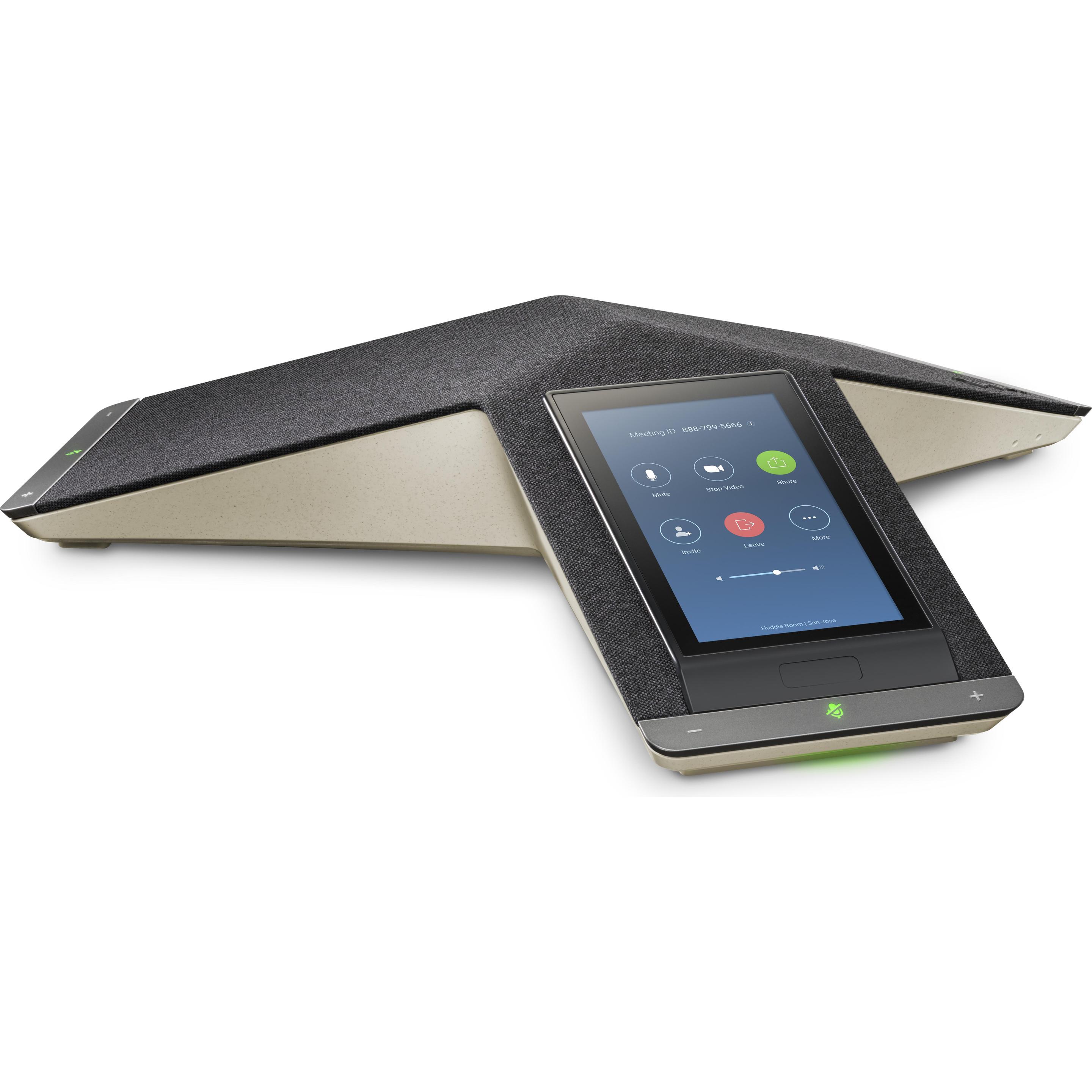 HP Poly Trio IP CP FR PoE-e EMEA-INTL E, Konferenzgerät, Schwarz