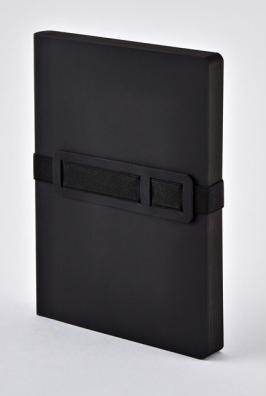 Image du produit Nuuna Voyager L, noir (22 x 16,5 cm, Pointillés, Couverture souple)