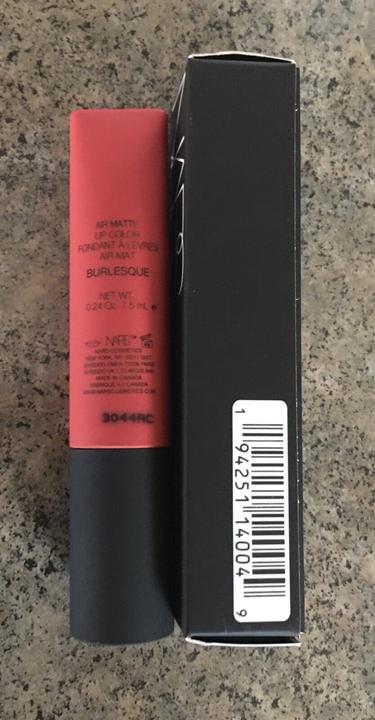Produktbild NARS Cosmetics Air Matte Lip Color - MatujÃƒÂ­cÃƒÂ­ rtÃ„Â›nka 7 (Burlesque)