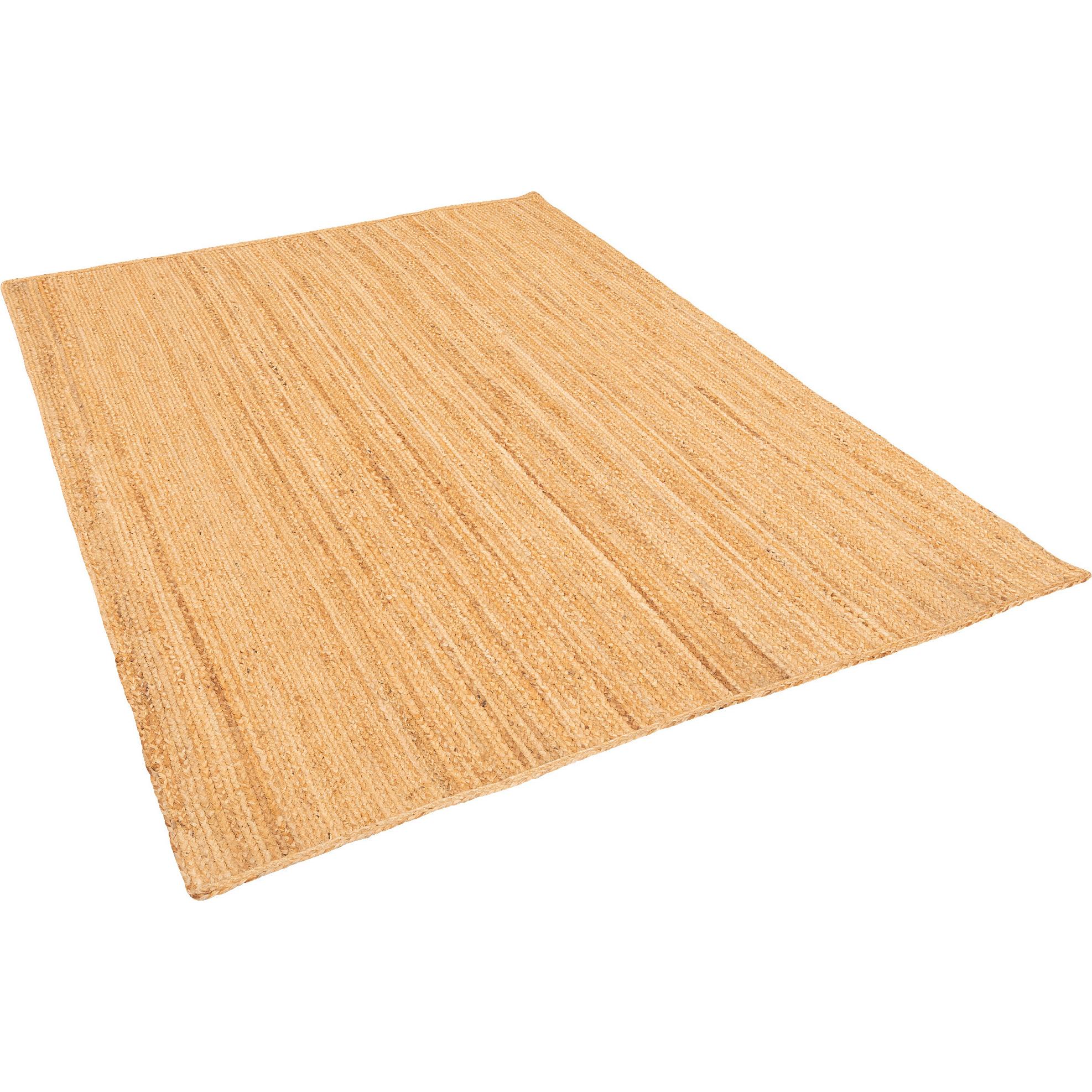 Pergamon, Teppich, Naturfaser Teppich Jute Salsa Uni (160 x 230 cm)